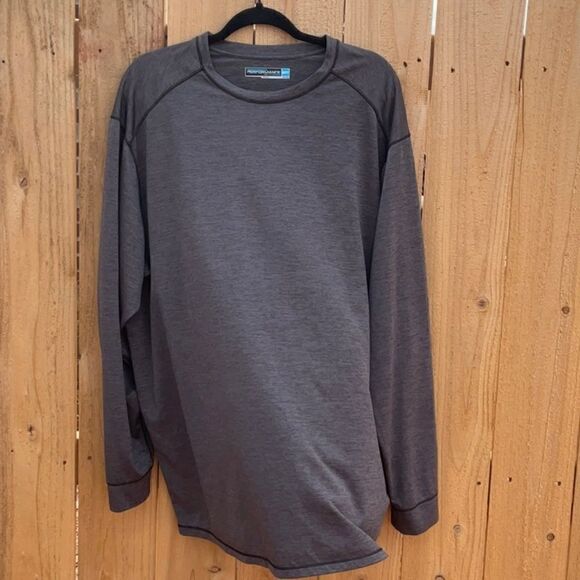 Take 50% OFF- RoundTree Yorke Performance Long-sleeved, Size-2XT - Picture 1 of 8